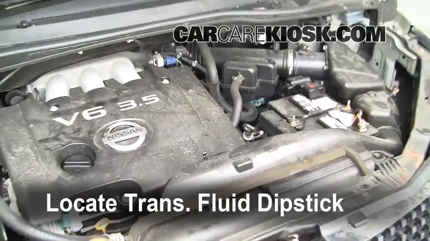 2006 Nissan Quest S 3.5L V6 Transmission Fluid